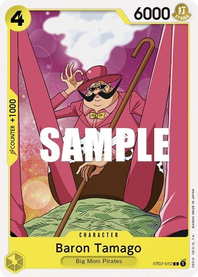 Baron Tamago (Starter Deck 7: Big Mom Pirates) Near Mint - Nick Nack's Full Frontal Attack
