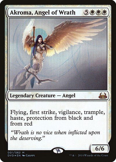Akroma, Angel of Wrath (Duel Decks: Anthology) Near Mint Foil - Nick Nack's Full Frontal Attack