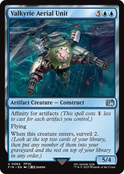 Valkyrie Aerial Unit (Universes Beyond: FINAL FANTASY) Near Mint - Nick Nack's Full Frontal Attack