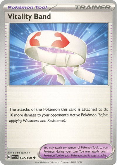 Vitality Band (Scarlet and Violet: Base Set) Near Mint - Nick Nack's Full Frontal Attack