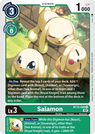 Salamon (Versus Royal Knights) Near Mint - Nick Nack's Full Frontal Attack