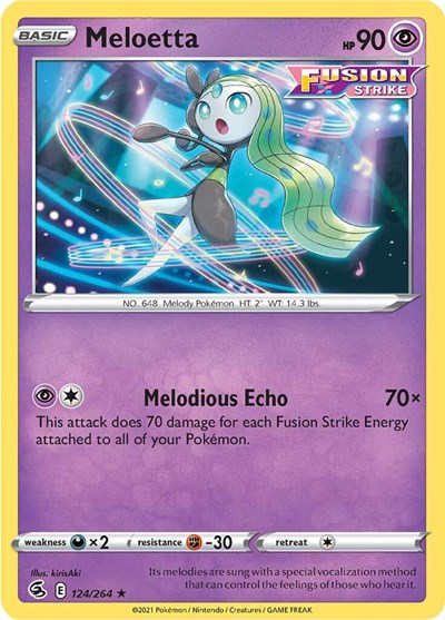 Meloetta (SWSH08: Fusion Strike) Near Mint