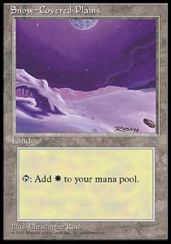Snow-Covered Plains (Ice Age) Heavy Play