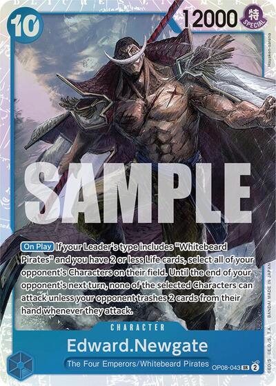 Edward.Newgate (Two Legends) Near Mint Foil - Nick Nack's Full Frontal Attack