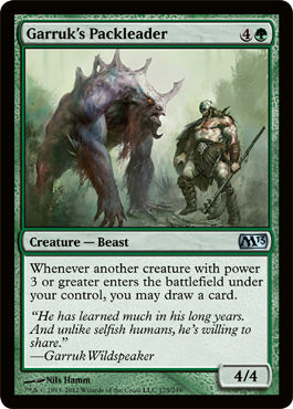 Garruk's Packleader (Magic 2013 Core Set) Light Play