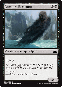 Vampire Revenant (Rivals of Ixalan) Near Mint - Nick Nack's Full Frontal Attack