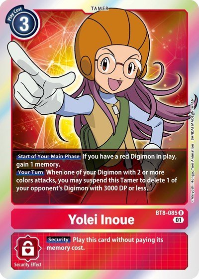 Yolei Inoue (New Awakening) Near Mint - Nick Nack's Full Frontal Attack