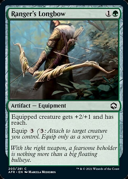 Ranger's Longbow (Adventures in the Forgotten Realms) Near Mint - Nick Nack's Full Frontal Attack