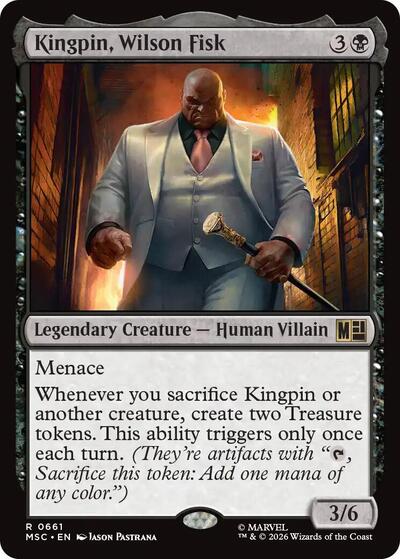 Kingpin, Wilson Fisk (Commander: Marvel Super Heroes) Near Mint