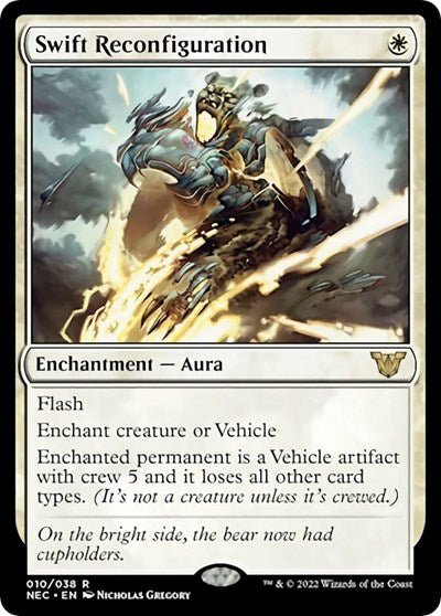 Swift Reconfiguration (Commander: Kamigawa: Neon Dynasty) Near Mint - Nick Nack's Full Frontal Attack
