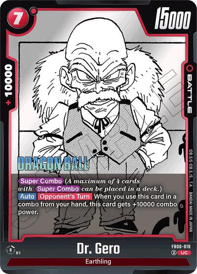Dr. Gero (Manga Booster 01) Near Mint