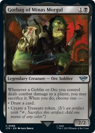 Gorbag of Minas Morgul (Universes Beyond: The Lord of the Rings: Tales of Middle-earth) Near Mint - Nick Nack's Full Frontal Attack