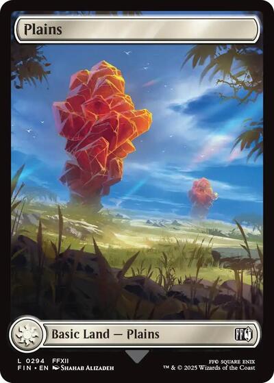 Plains (0294) (Universes Beyond: FINAL FANTASY) Near Mint Foil - Nick Nack's Full Frontal Attack