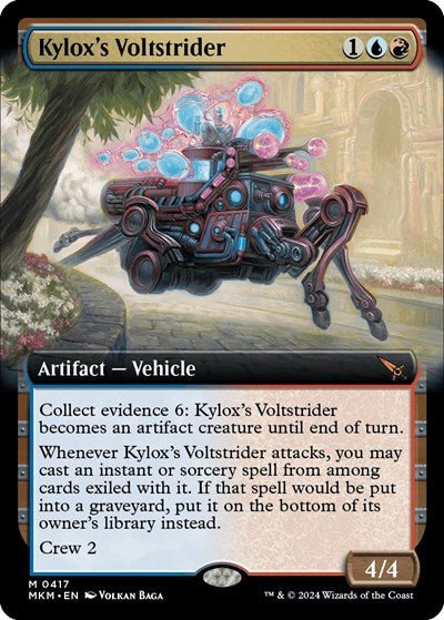 Kylox's Voltstrider (Extended Art) (Murders at Karlov Manor) Near Mint - Nick Nack's Full Frontal Attack