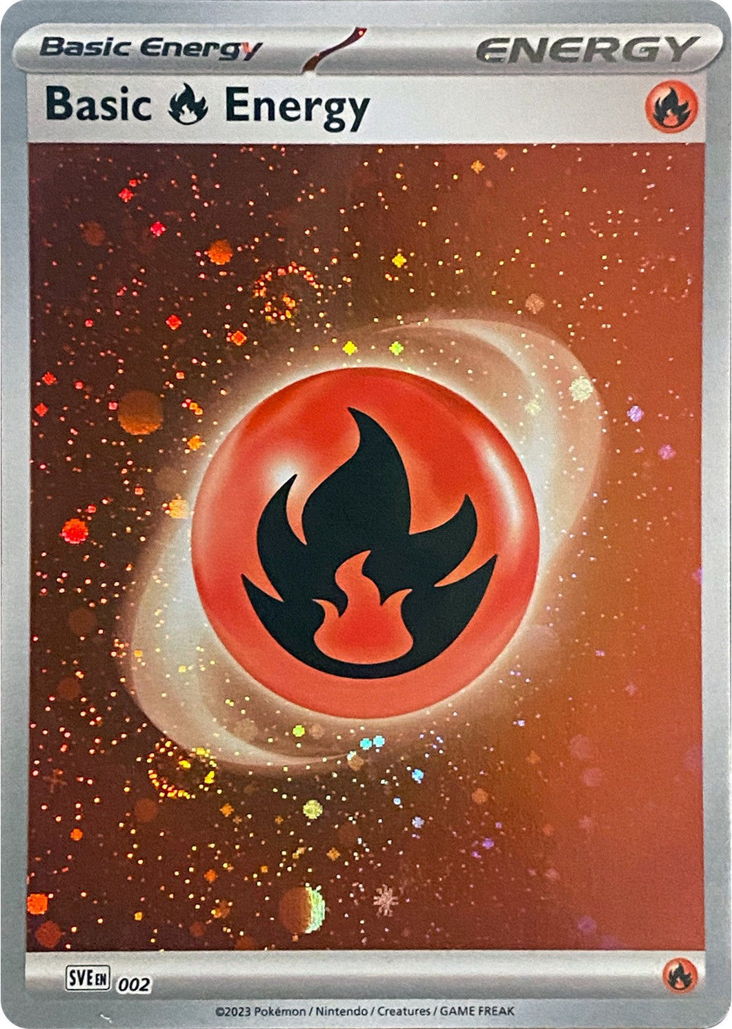 Basic Fire Energy (Cosmos Holo)