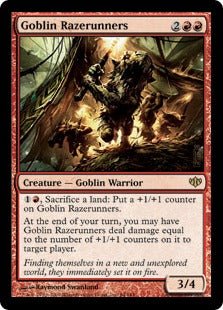 Goblin Razerunners (Conflux) Near Mint - Nick Nack's Full Frontal Attack