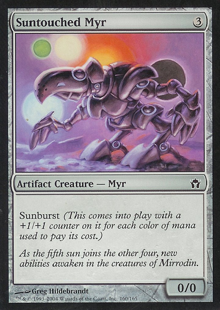 Suntouched Myr (Fifth Dawn) Light Play - Nick Nack's Full Frontal Attack