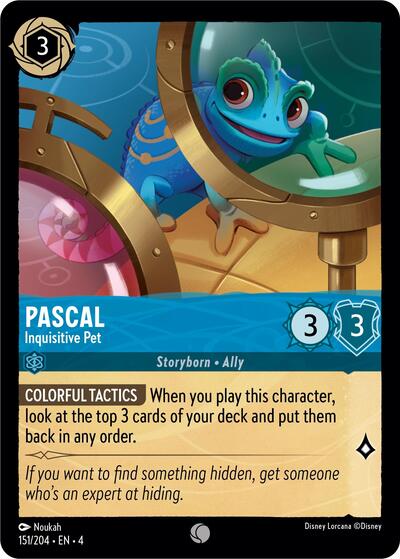 Pascal - Inquisitive Pet (Ursula's Return) Near Mint - Nick Nack's Full Frontal Attack