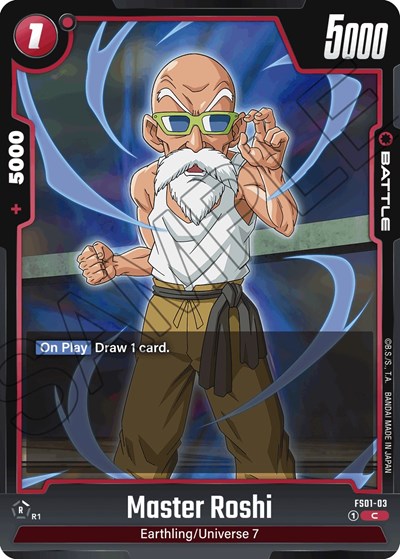 Master Roshi (Starter Deck 1: Son Goku) Near Mint