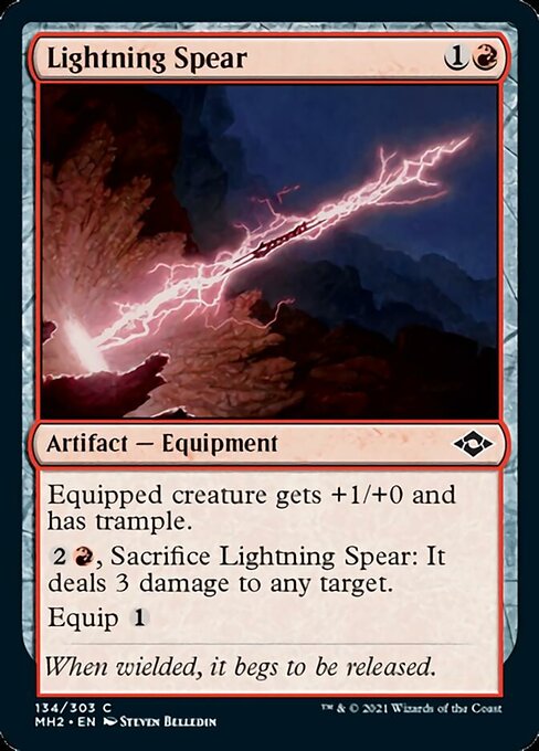Lightning Spear (Modern Horizons 2) Near Mint - Nick Nack's Full Frontal Attack