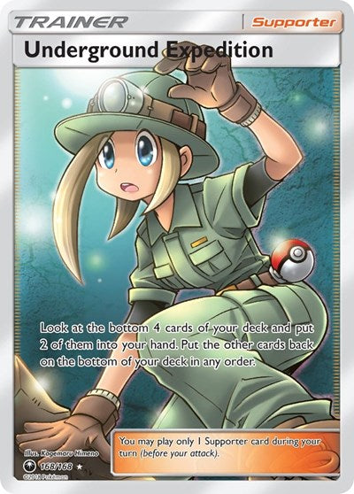 Underground Expedition (Full Art) (SM - Celestial Storm) Near Mint Holofoil