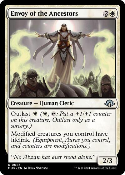 Envoy of the Ancestors (Modern Horizons 3) Near Mint - Nick Nack's Full Frontal Attack