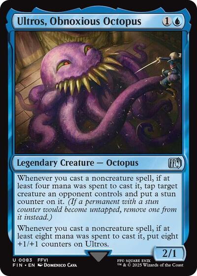 Ultros, Obnoxious Octopus (Universes Beyond: FINAL FANTASY) Near Mint - Nick Nack's Full Frontal Attack