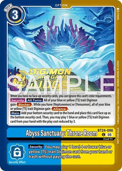 Abyss Sanctuary: Throne Room (Judge Pack 9) (Time Stranger) Near Mint
