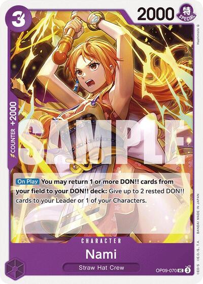 Nami (070) (Emperors in the New World) Near Mint - Nick Nack's Full Frontal Attack