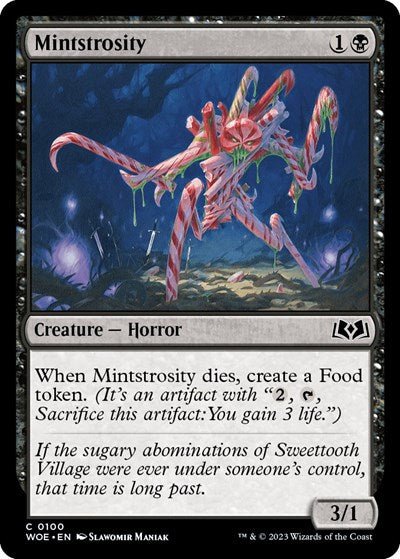 Mintstrosity (Wilds of Eldraine) Near Mint - Nick Nack's Full Frontal Attack