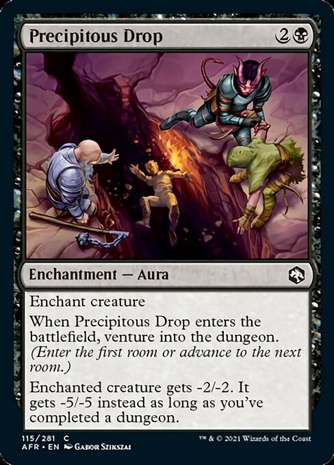 Precipitous Drop (Adventures in the Forgotten Realms) Near Mint - Nick Nack's Full Frontal Attack