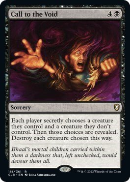 Call to the Void (Commander Legends: Battle for Baldur's Gate) Near Mint - Nick Nack's Full Frontal Attack