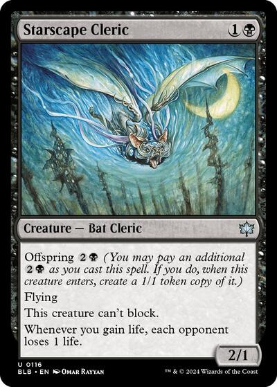 Starscape Cleric (Bloomburrow) Near Mint - Nick Nack's Full Frontal Attack