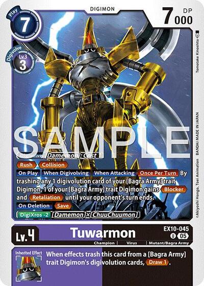 Tuwarmon (Sinister Order) Near Mint - Nick Nack's Full Frontal Attack