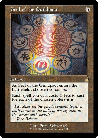 Seal of the Guildpact (Retro Frame) (Ravnica Remastered) Near Mint - Nick Nack's Full Frontal Attack