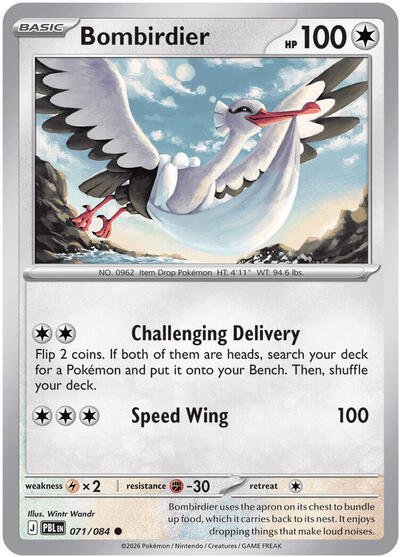 Bombirdier (ME05: Pitch Black) Near Mint - Nick Nack's Full Frontal Attack