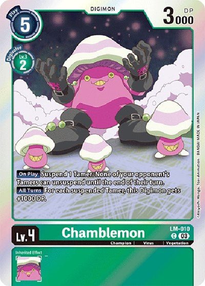 Chamblemon (English Exclusive) (Exceed Apocalypse) Near Mint - Nick Nack's Full Frontal Attack