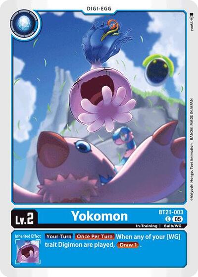 Yokomon (World Convergence) Near Mint - Nick Nack's Full Frontal Attack