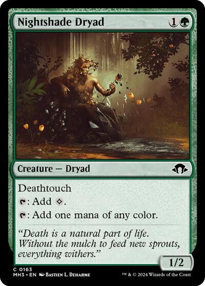 Nightshade Dryad (Modern Horizons 3) Near Mint - Nick Nack's Full Frontal Attack