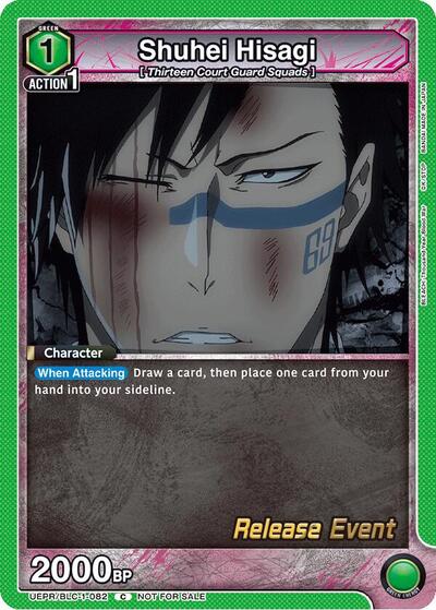 Shuhei Hisagi (BLEACH: Thousand-Year Blood War Release Event Cards) Near Mint