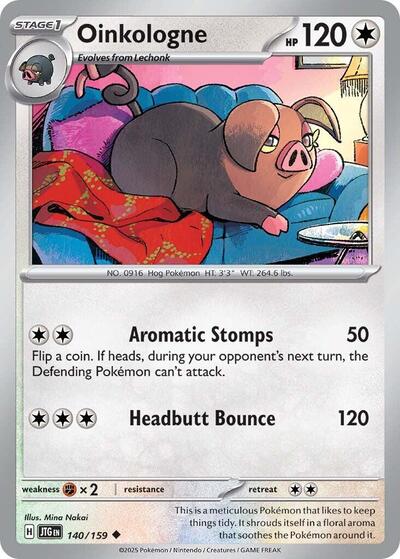 Oinkologne (SV09: Journey Together) Near Mint - Nick Nack's Full Frontal Attack