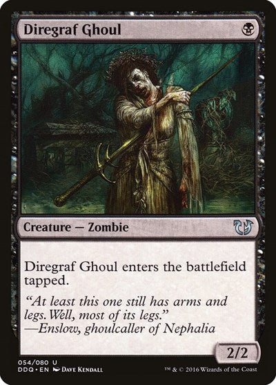 Diregraf Ghoul (Duel Decks: Blessed vs Cursed) Near Mint - Nick Nack's Full Frontal Attack