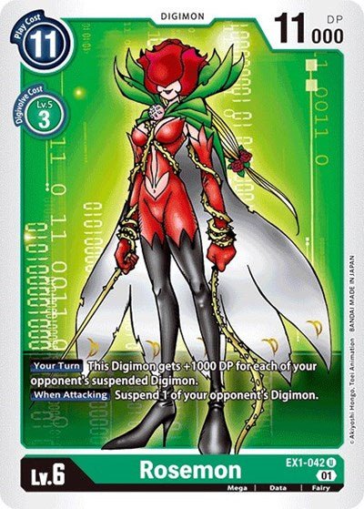 Rosemon (Classic Collection) Near Mint - Nick Nack's Full Frontal Attack