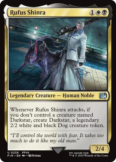 Rufus Shinra (Universes Beyond: FINAL FANTASY) Near Mint - Nick Nack's Full Frontal Attack