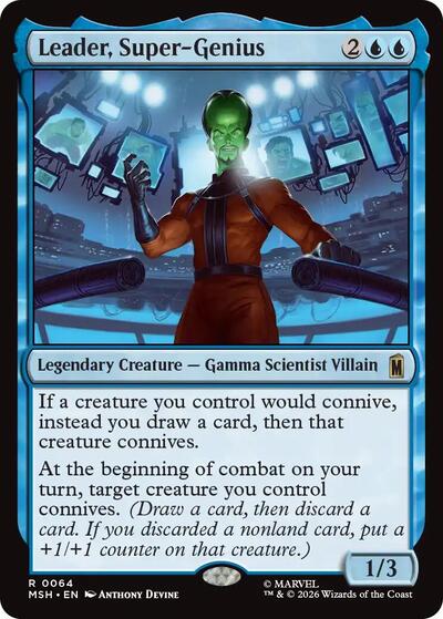 Leader, Super-Genius (Marvel Super Heroes) Near Mint - Nick Nack's Full Frontal Attack