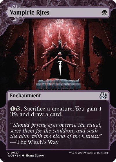 Vampiric Rites (Wilds of Eldraine: Enchanting Tales) Near Mint - Nick Nack's Full Frontal Attack