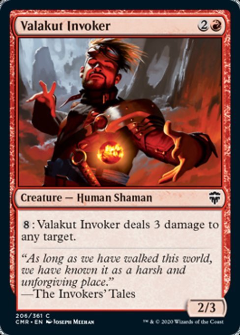Valakut Invoker (Commander Legends) Near Mint - Nick Nack's Full Frontal Attack