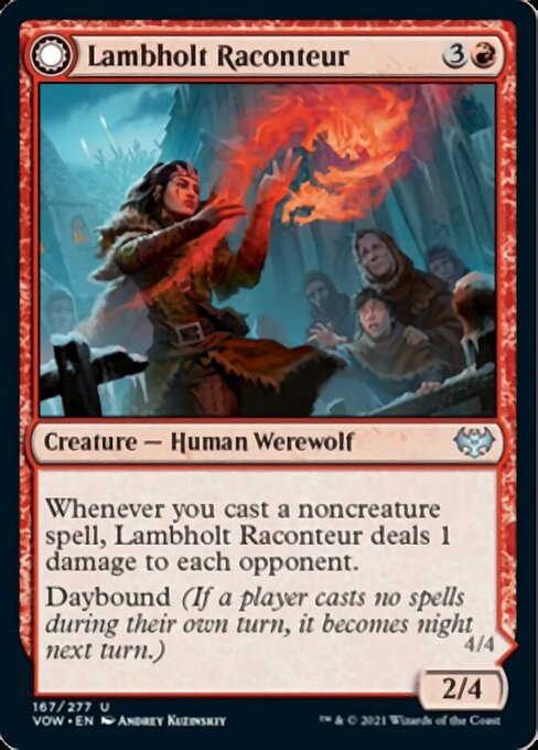 Lambholt Raconteur / Lambholt Ravager (Innistrad: Crimson Vow) Near Mint