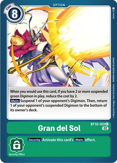 Gran del Sol (Xros Encounter) Near Mint - Nick Nack's Full Frontal Attack