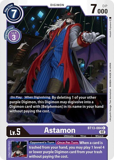 Astamon (Versus Royal Knights) Near Mint - Nick Nack's Full Frontal Attack